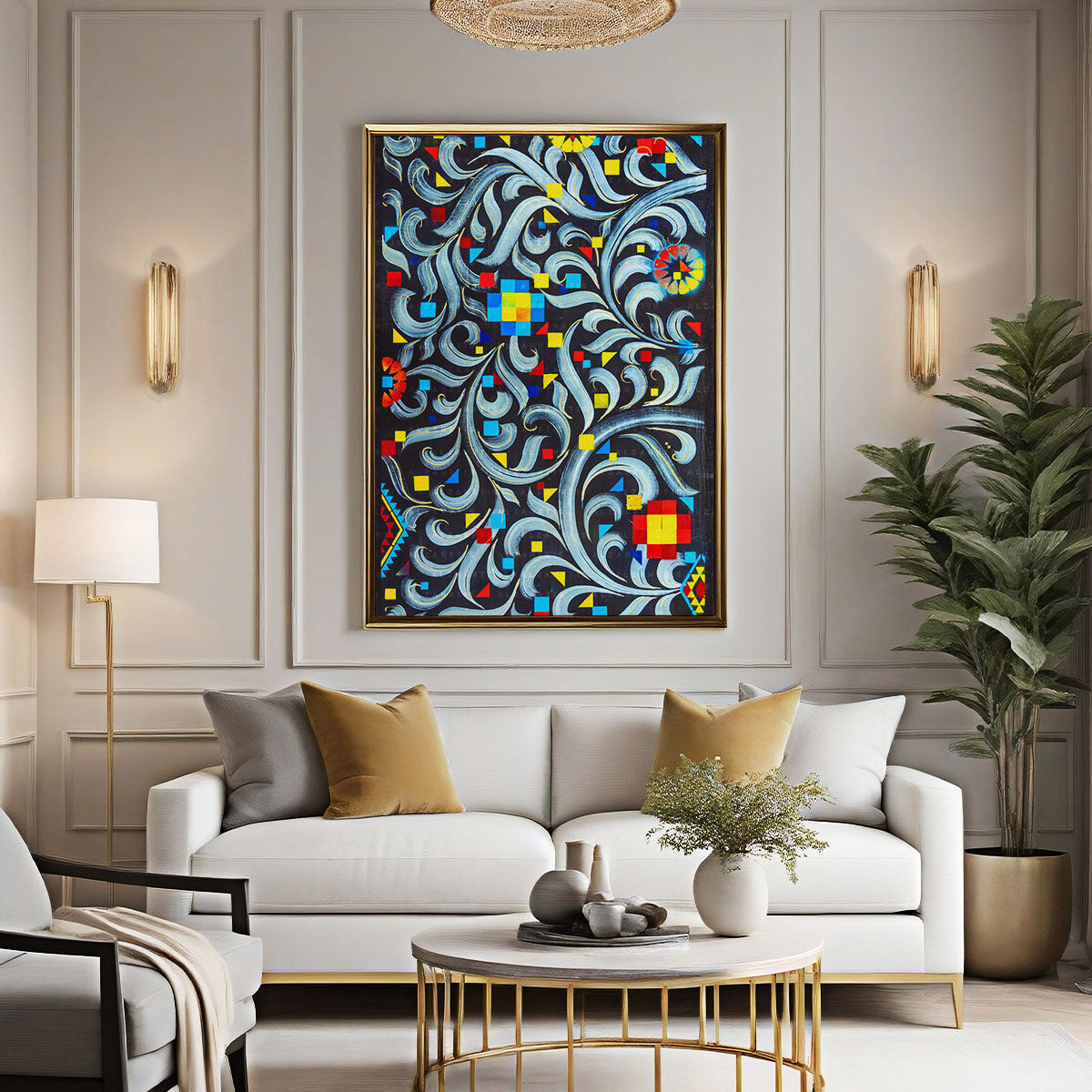 Arabic Patterns Contemporary Art