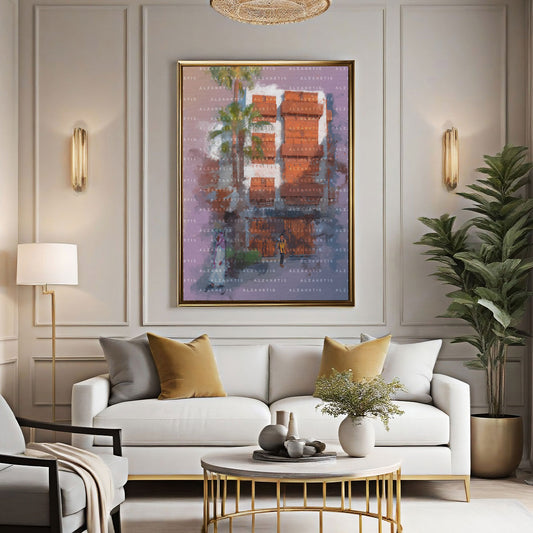 Al Balad- Story of generations wall print art