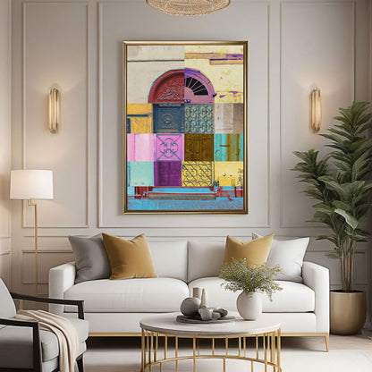 Doors of Al Balad Print