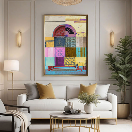 Doors of Al Balad Print