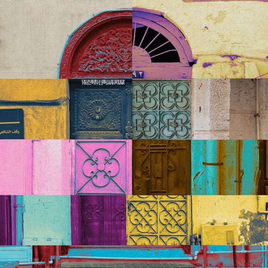 Doors of Al Balad Print