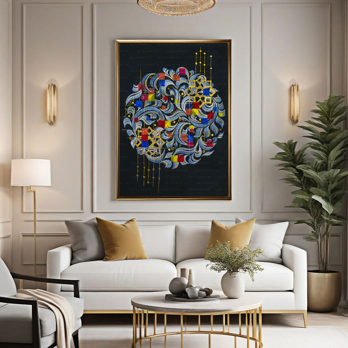 Arabesque modern Arabic Art
