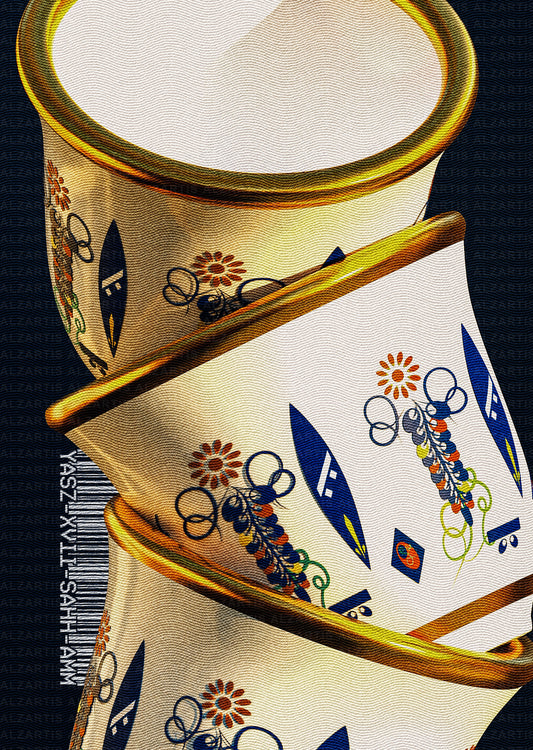 Arabic coffee cups