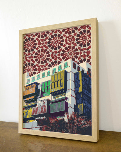 Arabic Patterns on the sky