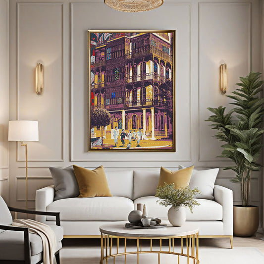 Beit Alsharbatly: Childhood Echoes in the Heart of Al-Balad Print